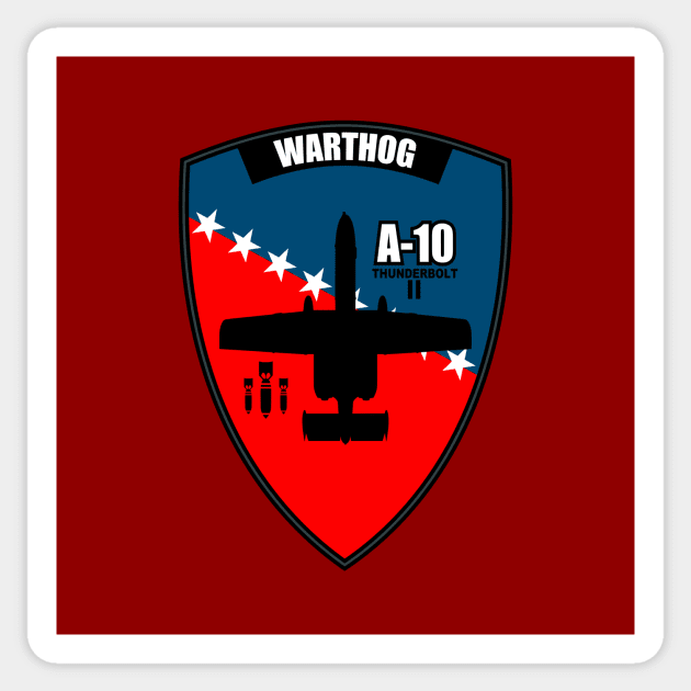 A-10 Warthog Sticker by Firemission45